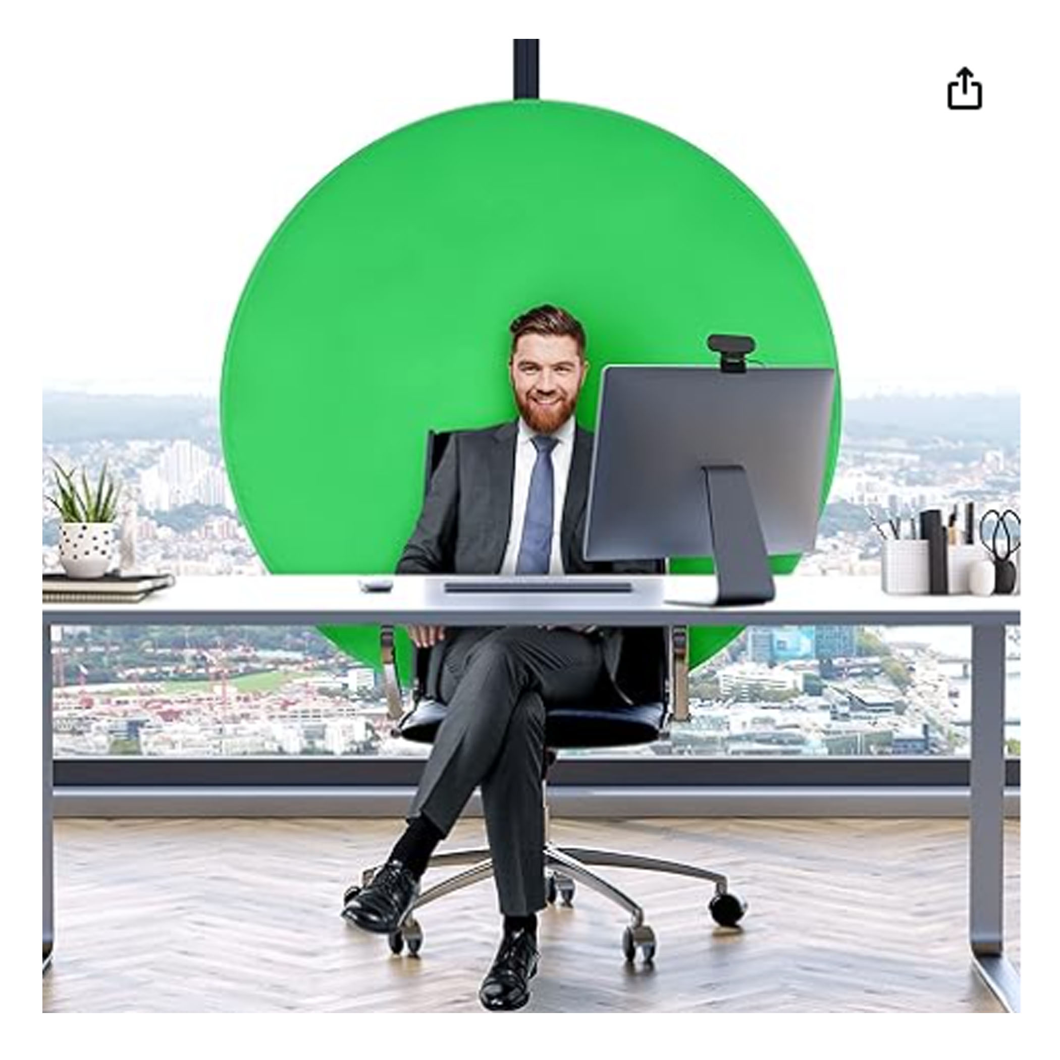 Webaround Mega 63" Portable Collapsible Backdrop